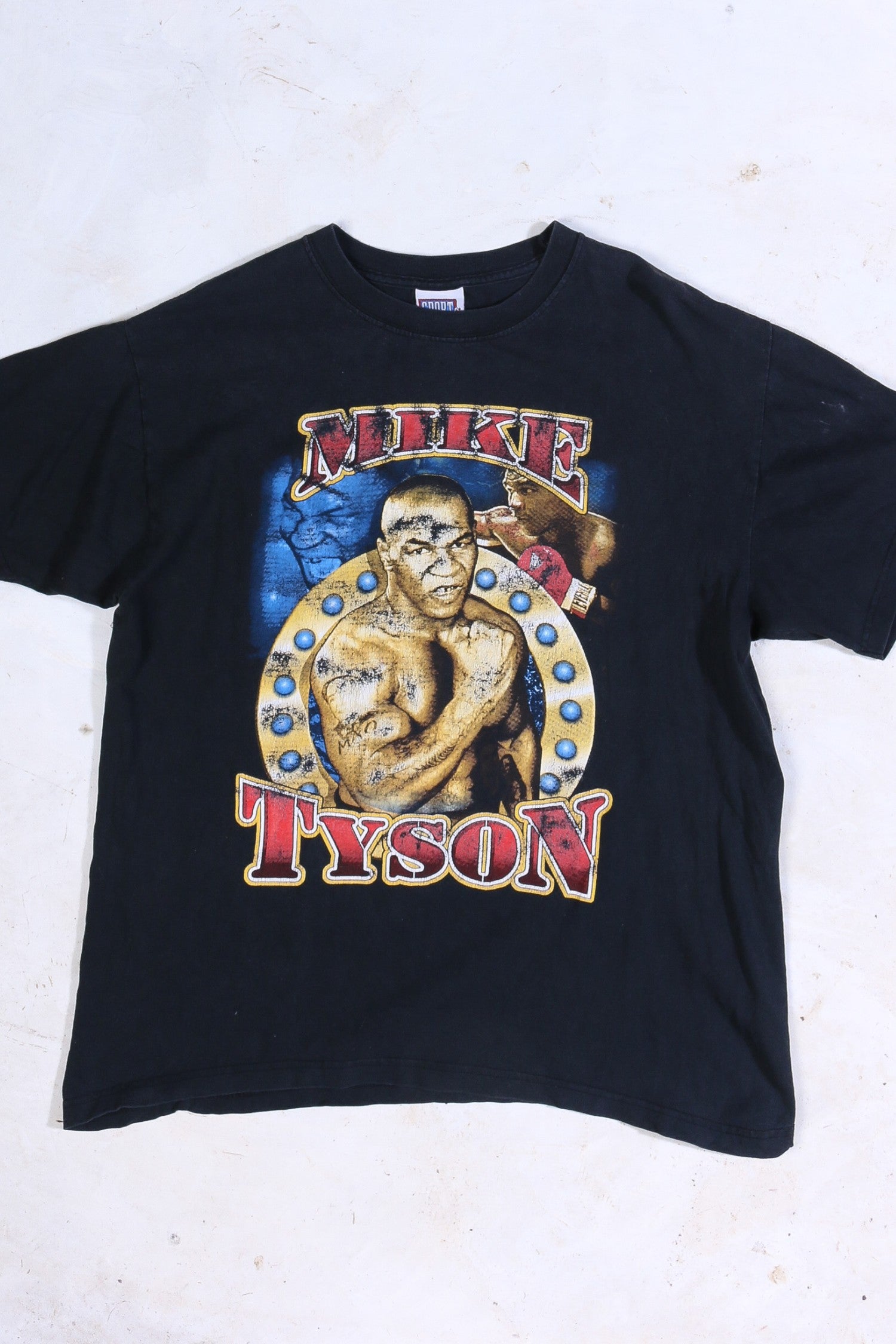 VINTAGE RARE IRON MIKE TYSON DOUBLE SIDED TEE (X-LARGE)– Vintage