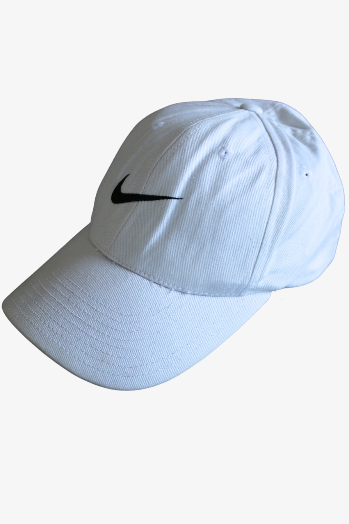 VINTAGE WHITE NIKE HAT OS INSIDE BRIM MARKED Vintage Marketplace