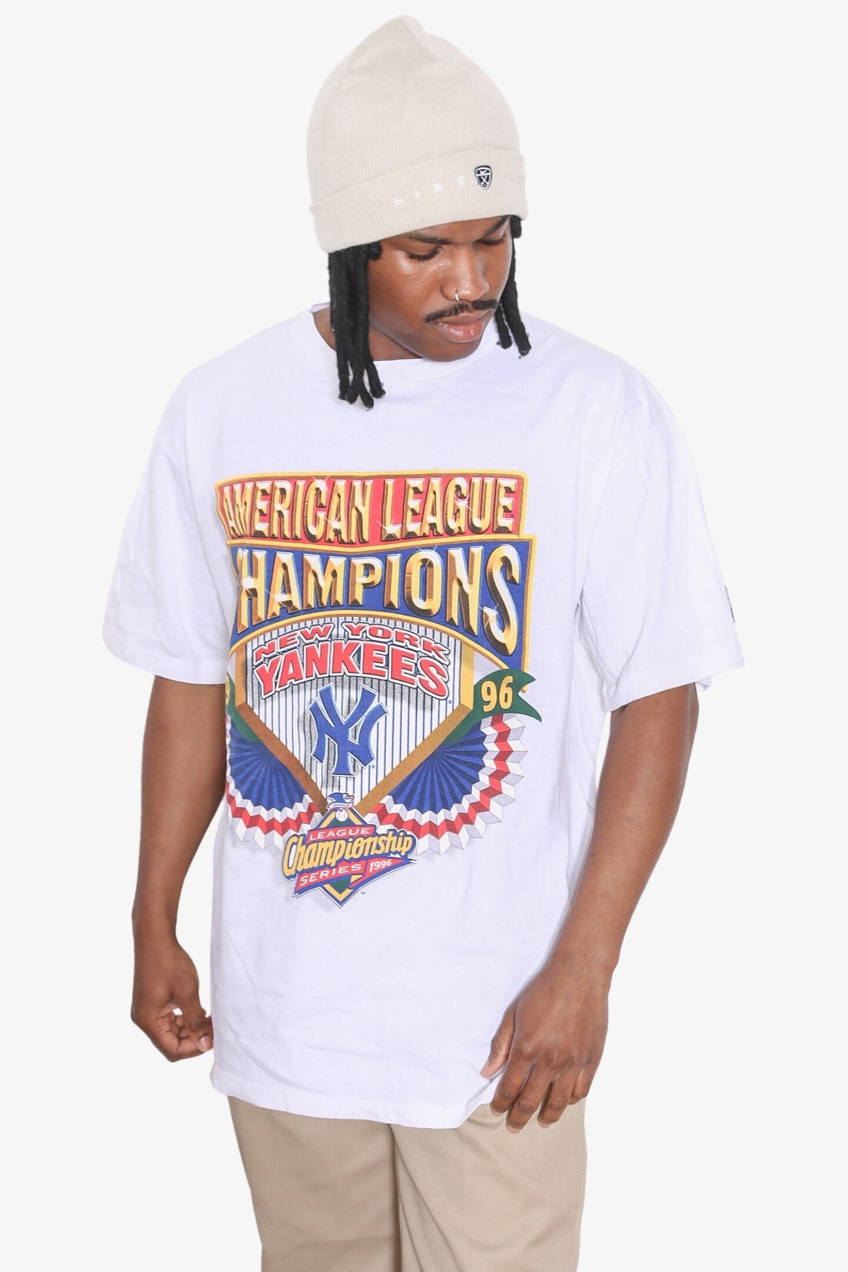 1996 Starter New York Yankees American League Champions t shirt
